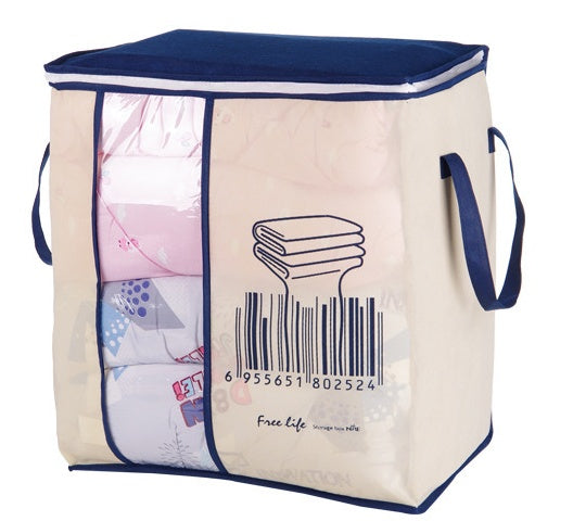 Non-Woven Family Save Space Organizer Bed Under Closet Storage Box Clothes Divider Organiser Quilt Bag Holder Organizer