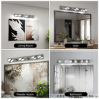 Modern Chrome LED Vanity Light Bar