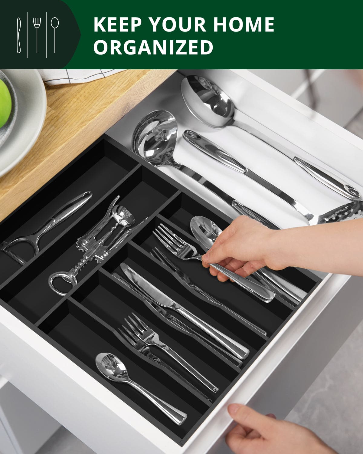 Basic Silverware Drawer Organizer