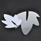 3D Mirror Flower Removable Wall Sticker