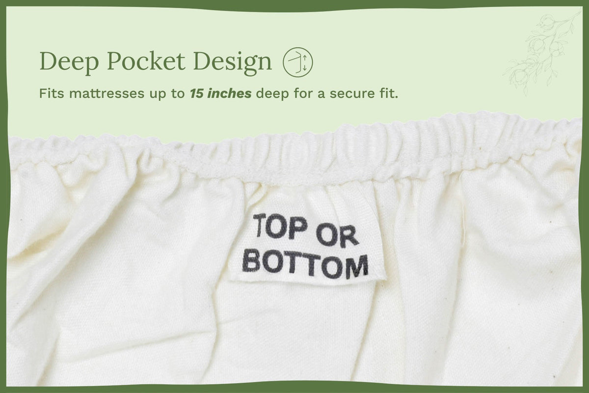 Organic Sateen Bed Sheet Set