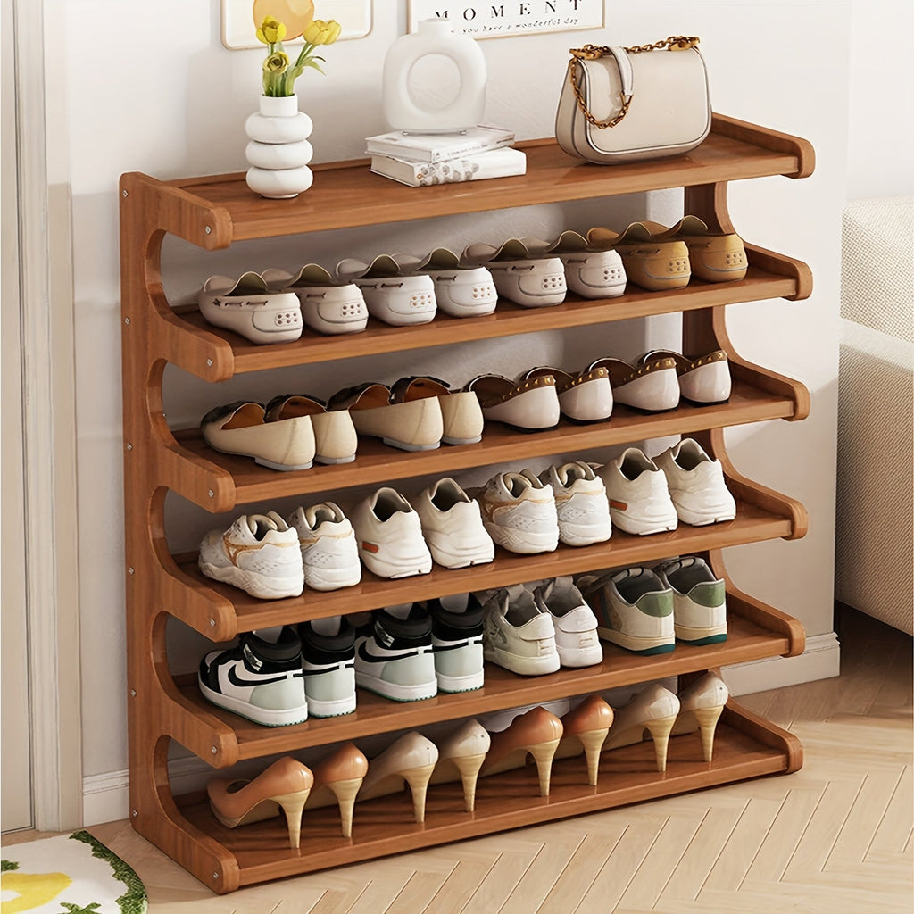 5/6 Tier Bamboo Shoe Rack