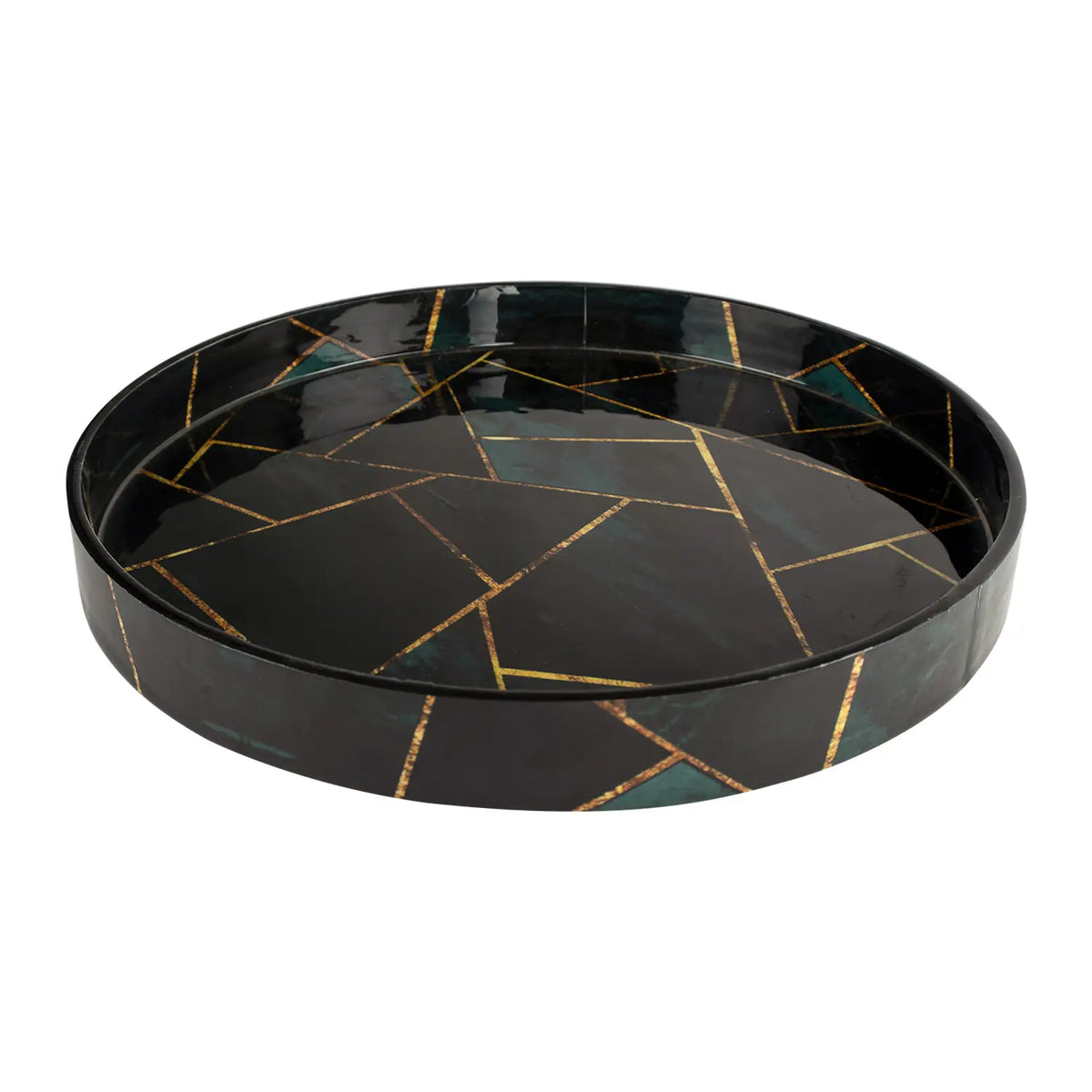 12" Round Decorative Tray