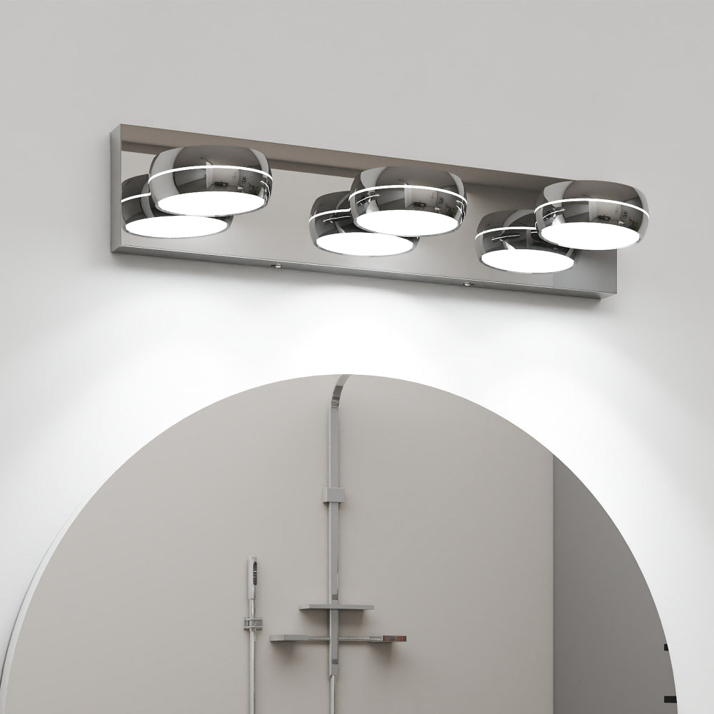 Modern Chrome LED Vanity Light Bar