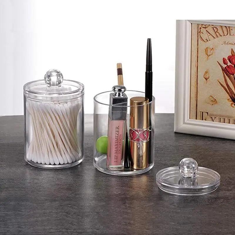 Portable 2pc Cosmetics Storage
